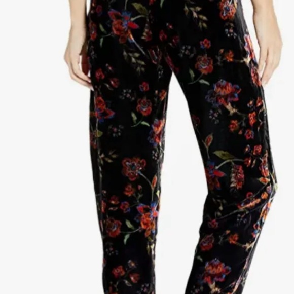 Johnny Was Moonlight Velvet printed tapered pants - Size XL - Picture 7 of 8